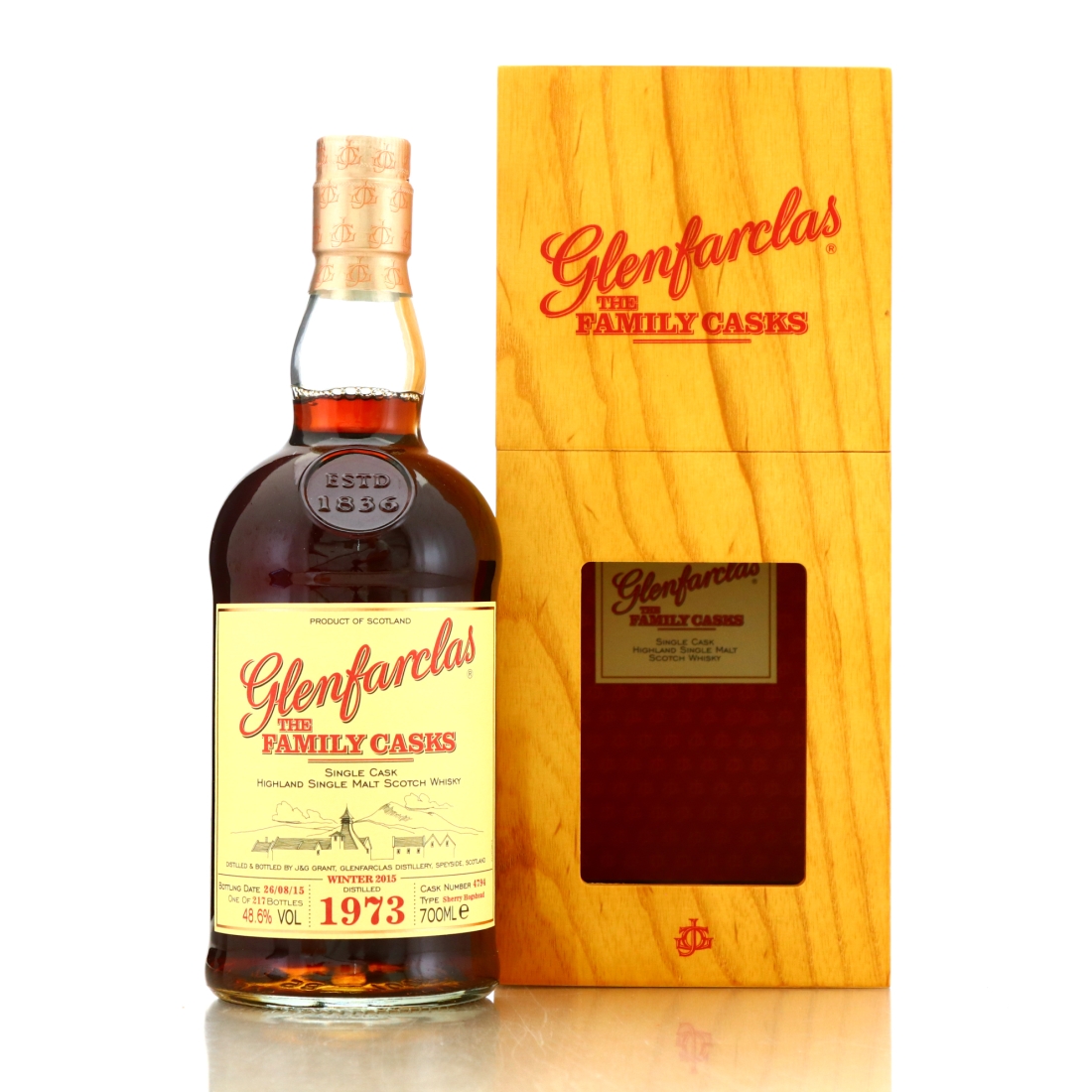 Glenfarclas 1973 Family Cask #4794 / Winter 2015