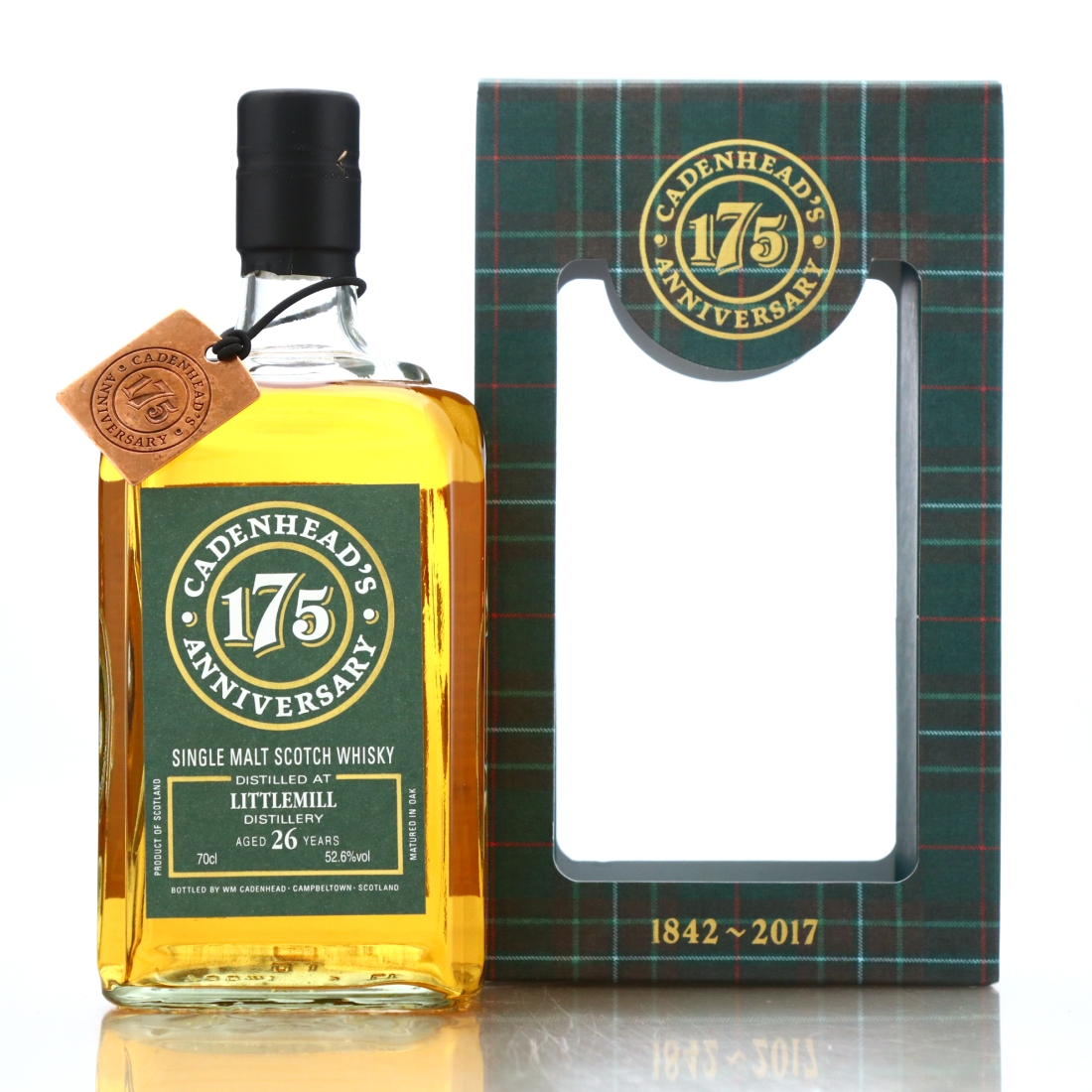 Littlemill 1991 Cadenhead's 26 Year Old / 175th Anniversary