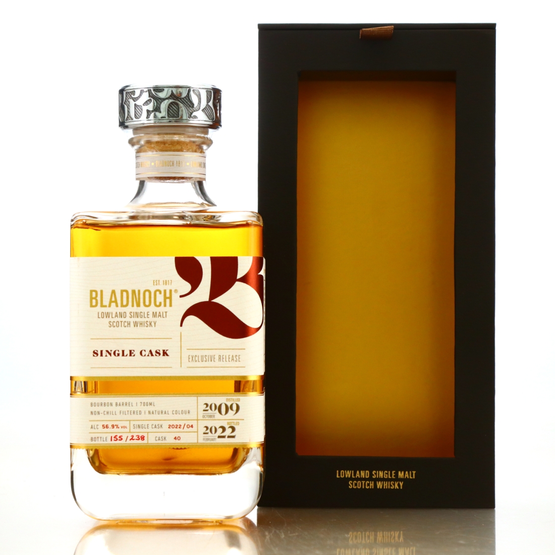 Bladnoch 2009 Single Bourbon Cask #40