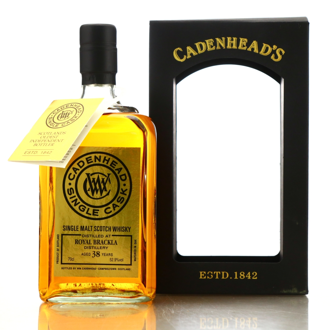 Royal Brackla 1976 Cadenhead's 38 Year Old