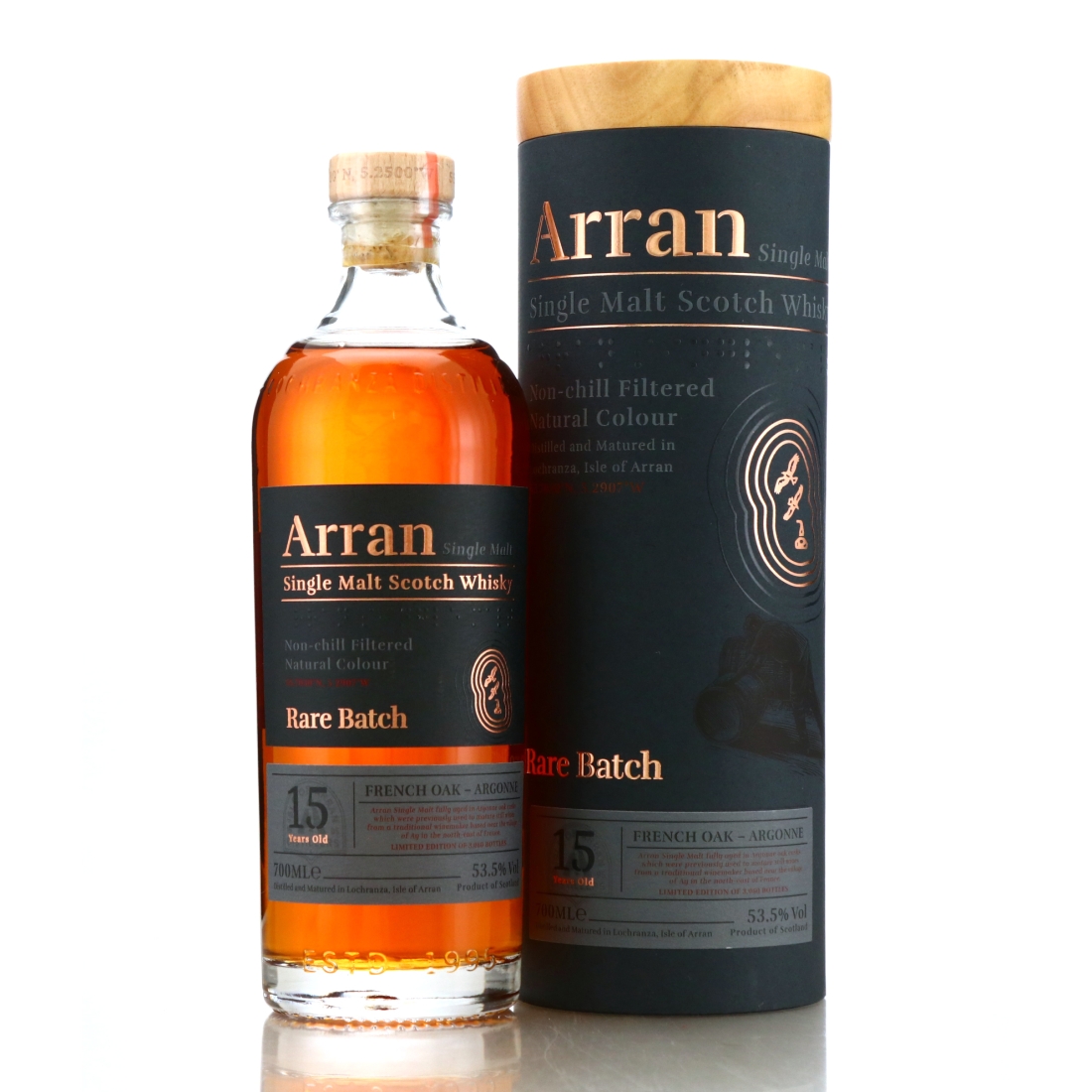 Arran 15 Year Old Rare Batch Argonne