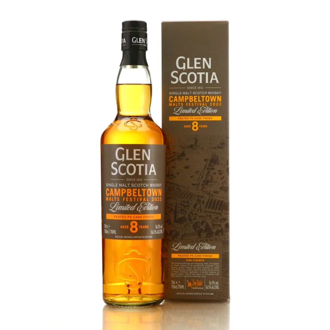 Glen Scotia 8 Year Old Peated PX Cask Finish / Campbeltown Malts Festival 2022