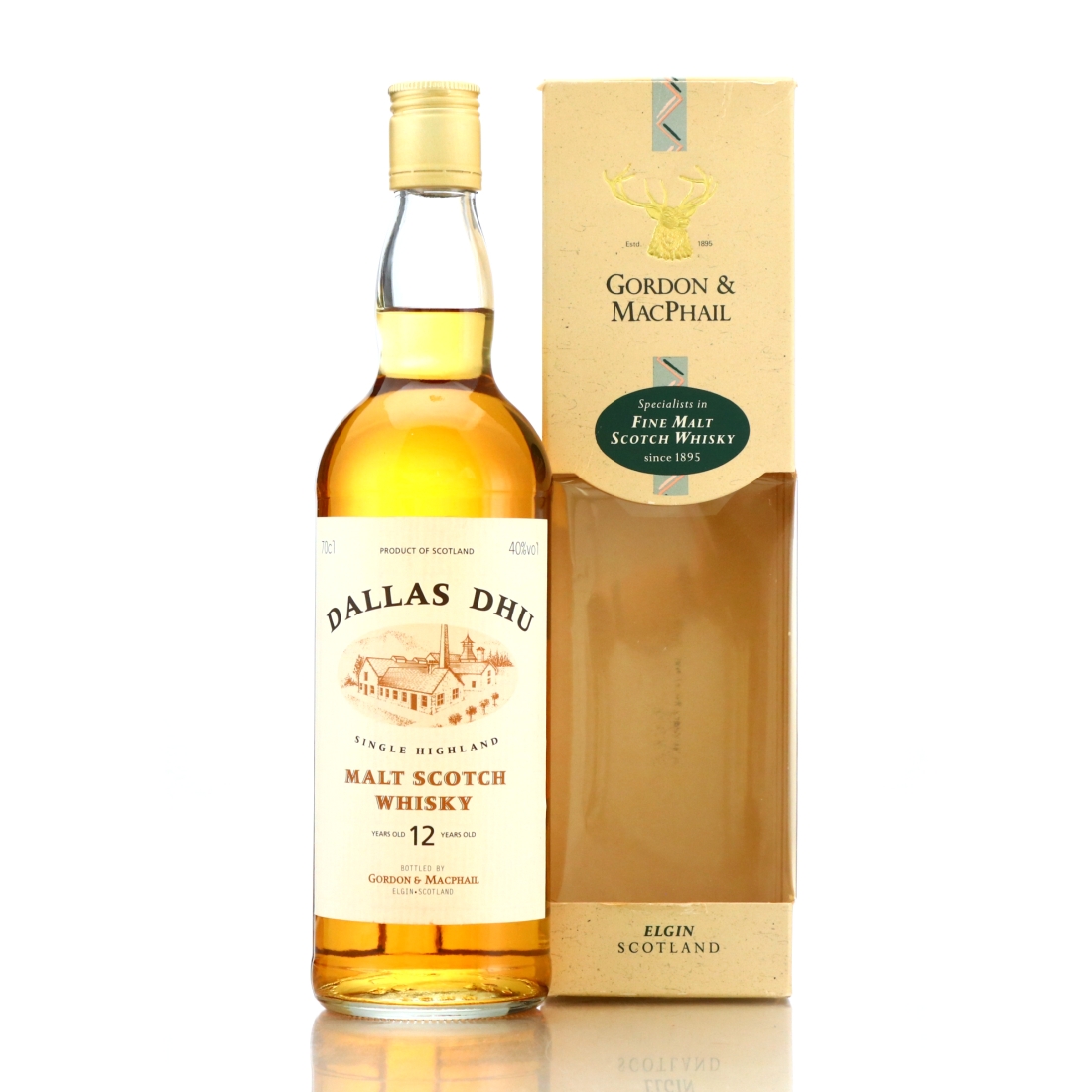 Dallas Dhu 12 Year Old Gordon and MacPhail