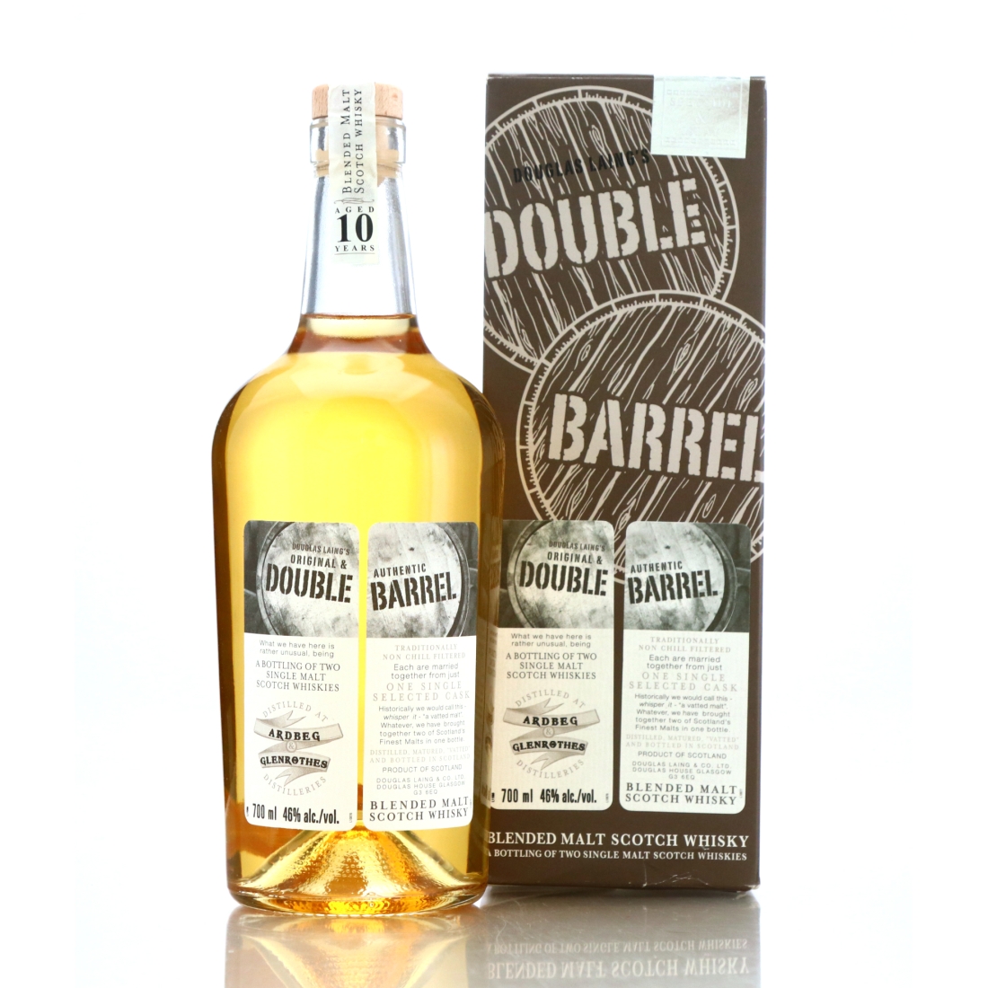 Ardbeg & Glenrothes 10 Year Old Douglas Laing Double Barrel