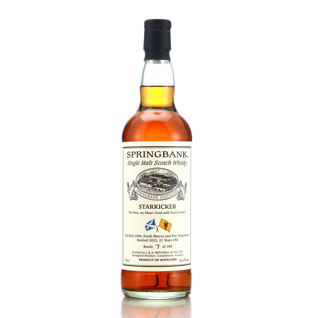 Springbank 2000 Private Sherry & Port Casks 21 Year Old / Starkicker