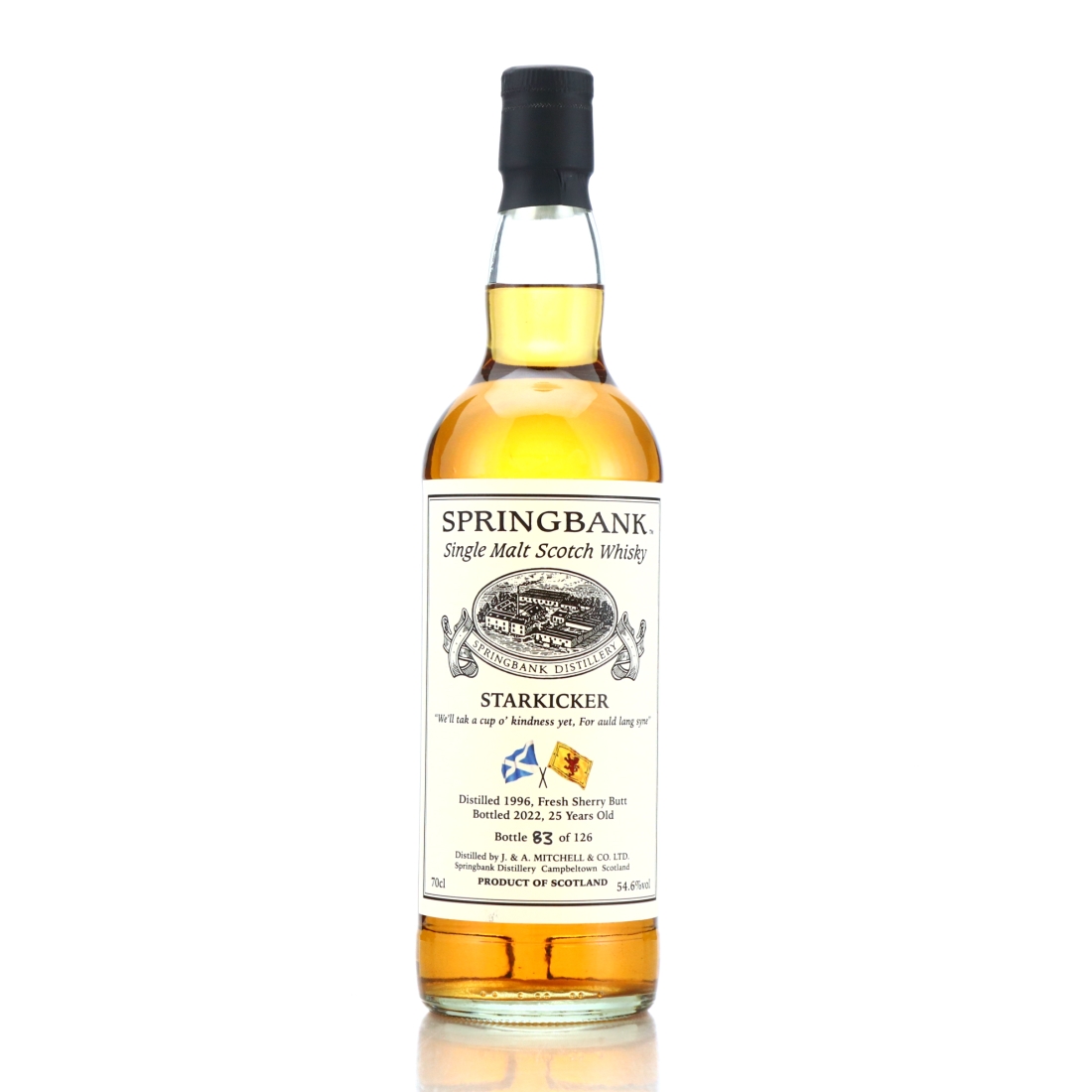 Springbank 1996 Private Sherry Cask 25 Year Old / Starkicker