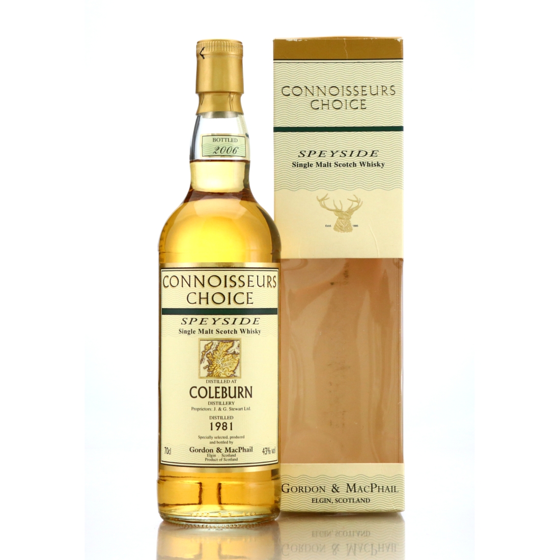 Coleburn 1981 Gordon and MacPhail bottled 2006