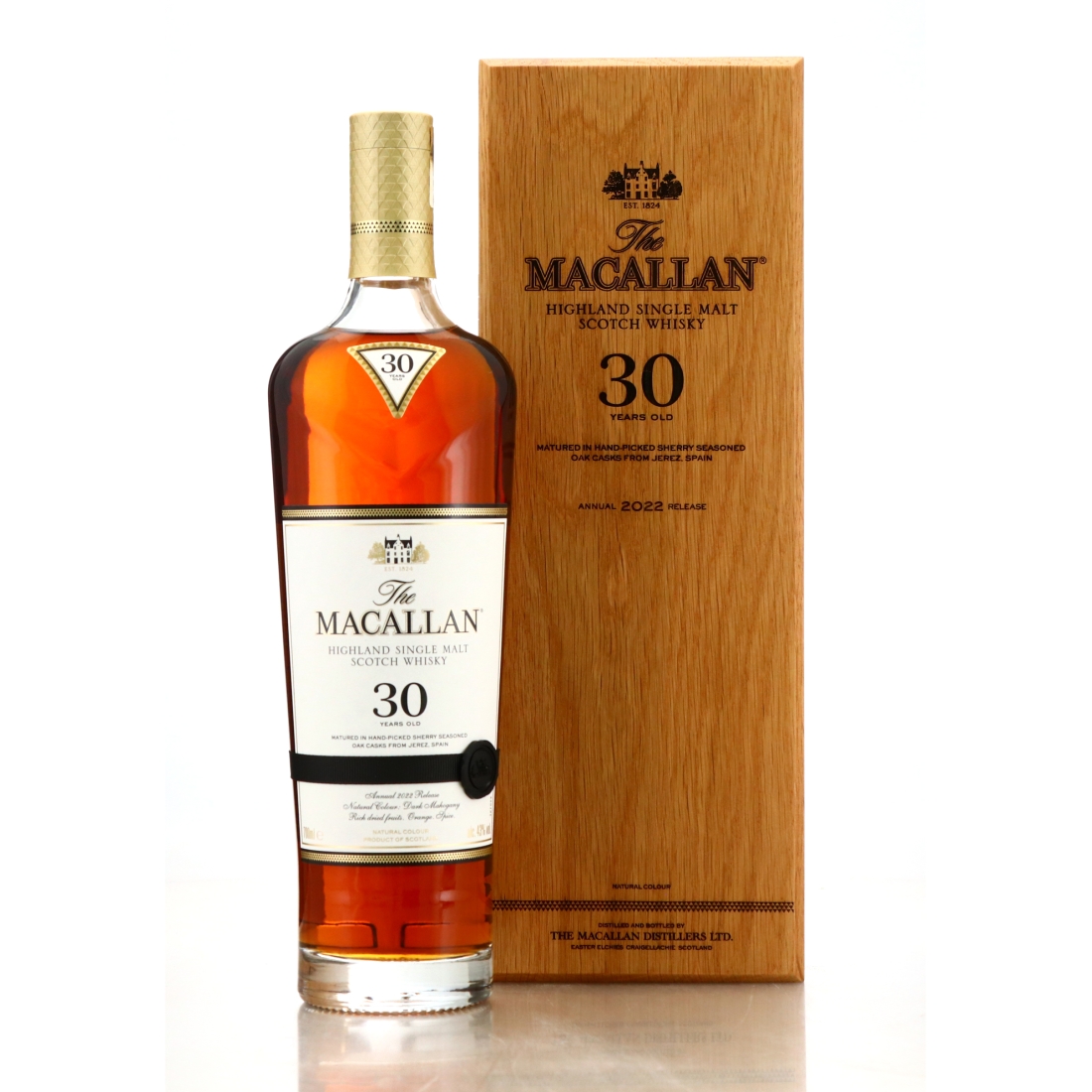 Macallan 30 Year Old Sherry Oak 2022 Release