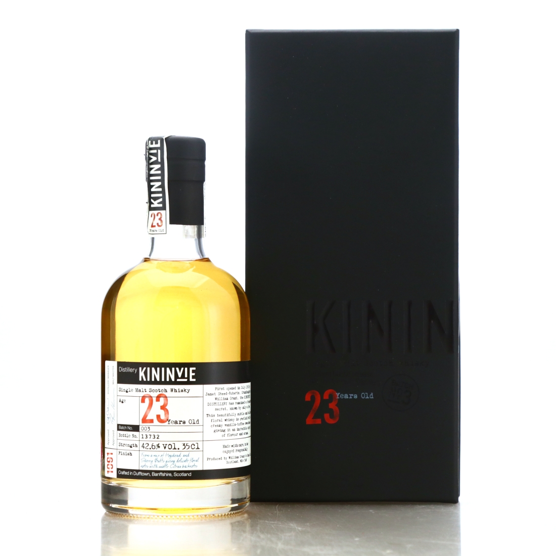 Kininvie 1991 23 Year Old Batch #003 35cl