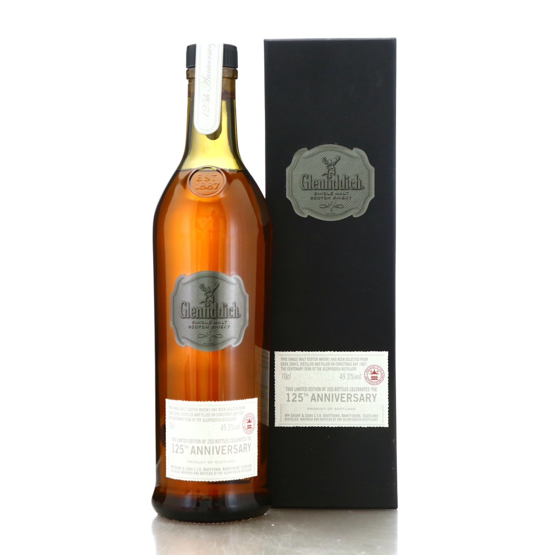 Glenfiddich 1987 Single Cask #20043 / 125th Anniversary Dinner