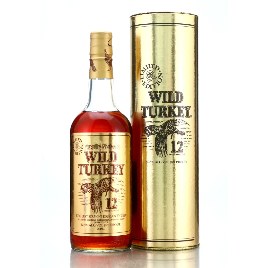 Wild Turkey 12 Year Old 101 Proof Limited Edition 1992