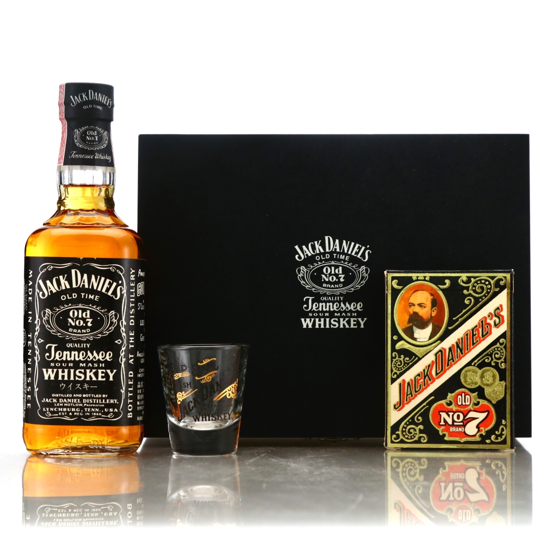 Jack Daniel's Old No.7 Brand 86 Proof Gift Pack 37.5cl 1995