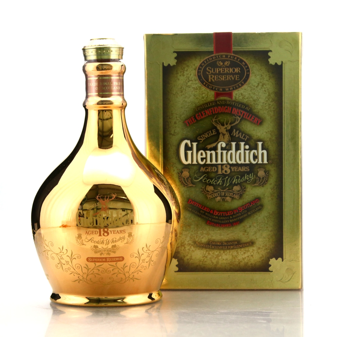 Glenfiddich 18 Year Old Superior Reserve Decanter