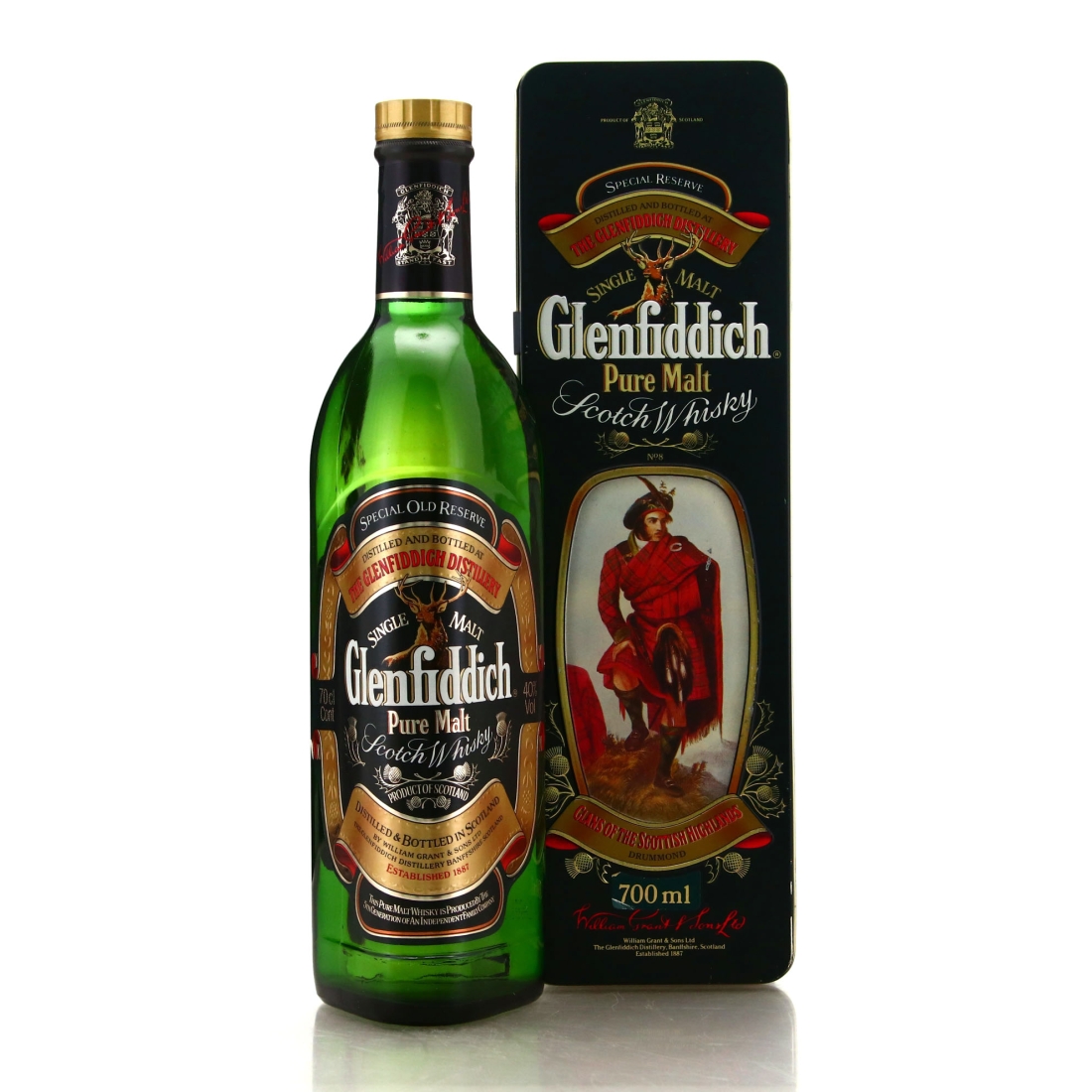 Glenfiddich Clans of the Highlands 1980s / Clan Drummond
