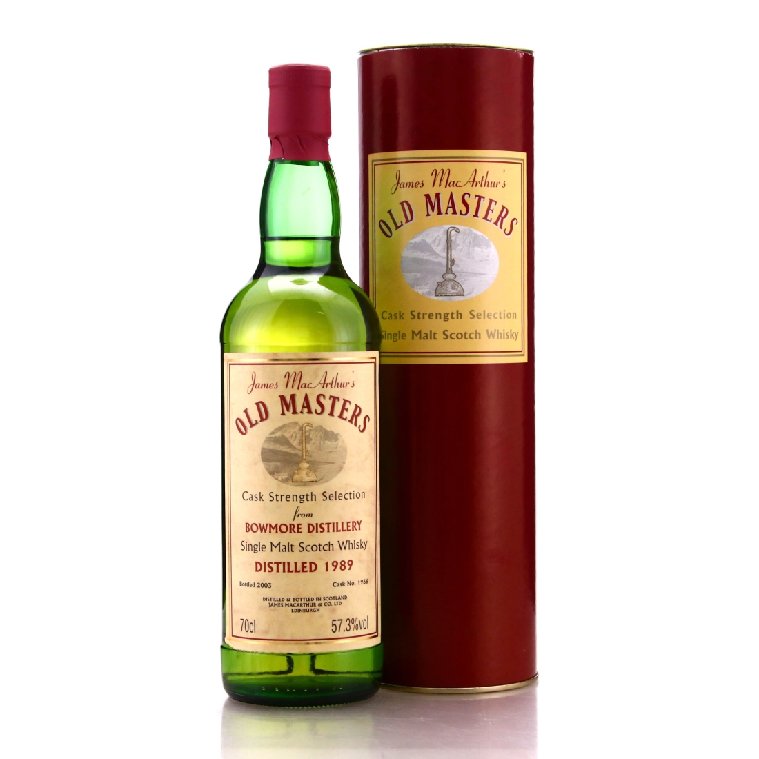 Bowmore 1989 James MacArthur's Old Master's Cask Strength