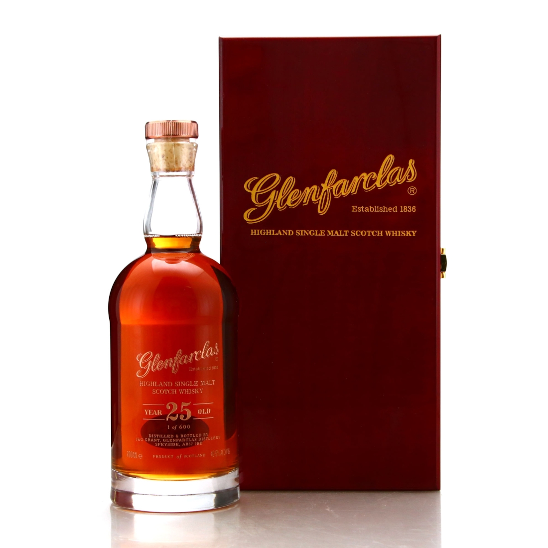 Glenfarclas 25 Year Old Glencairn Decanter