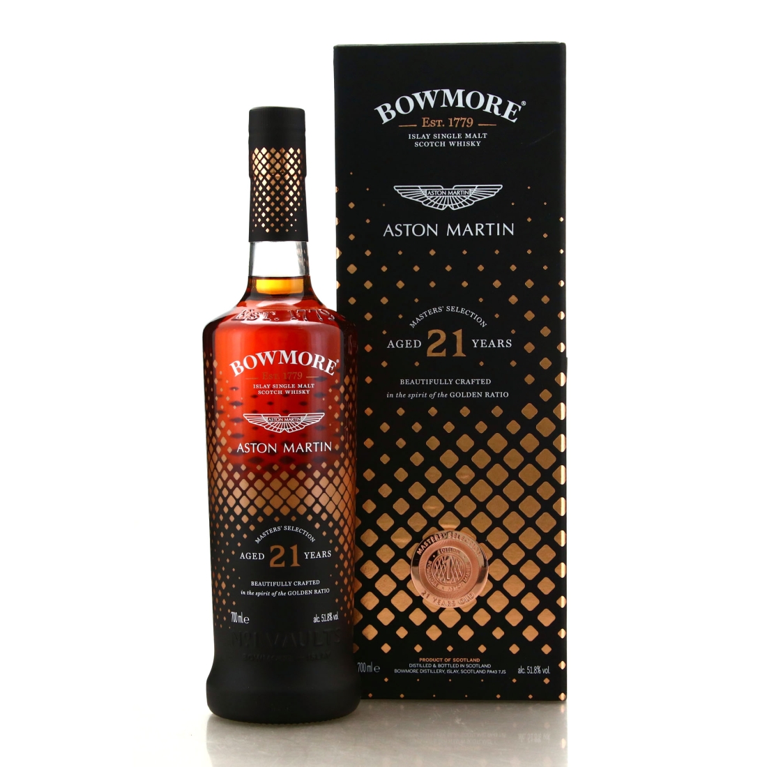Bowmore 21 Year Old Masters Selection Edition #1 / Aston Martin