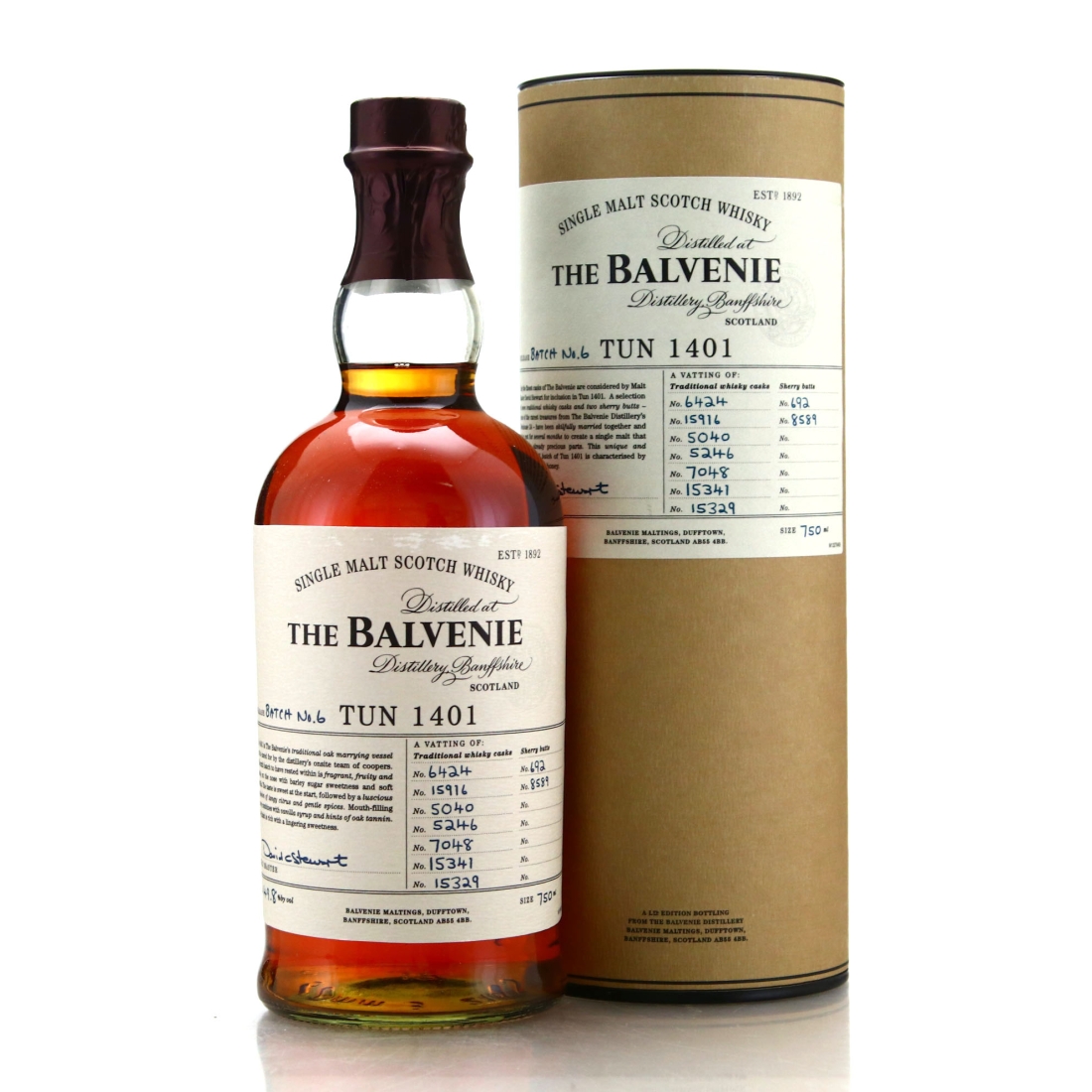 Balvenie Tun 1401 Batch #6 75cl / US