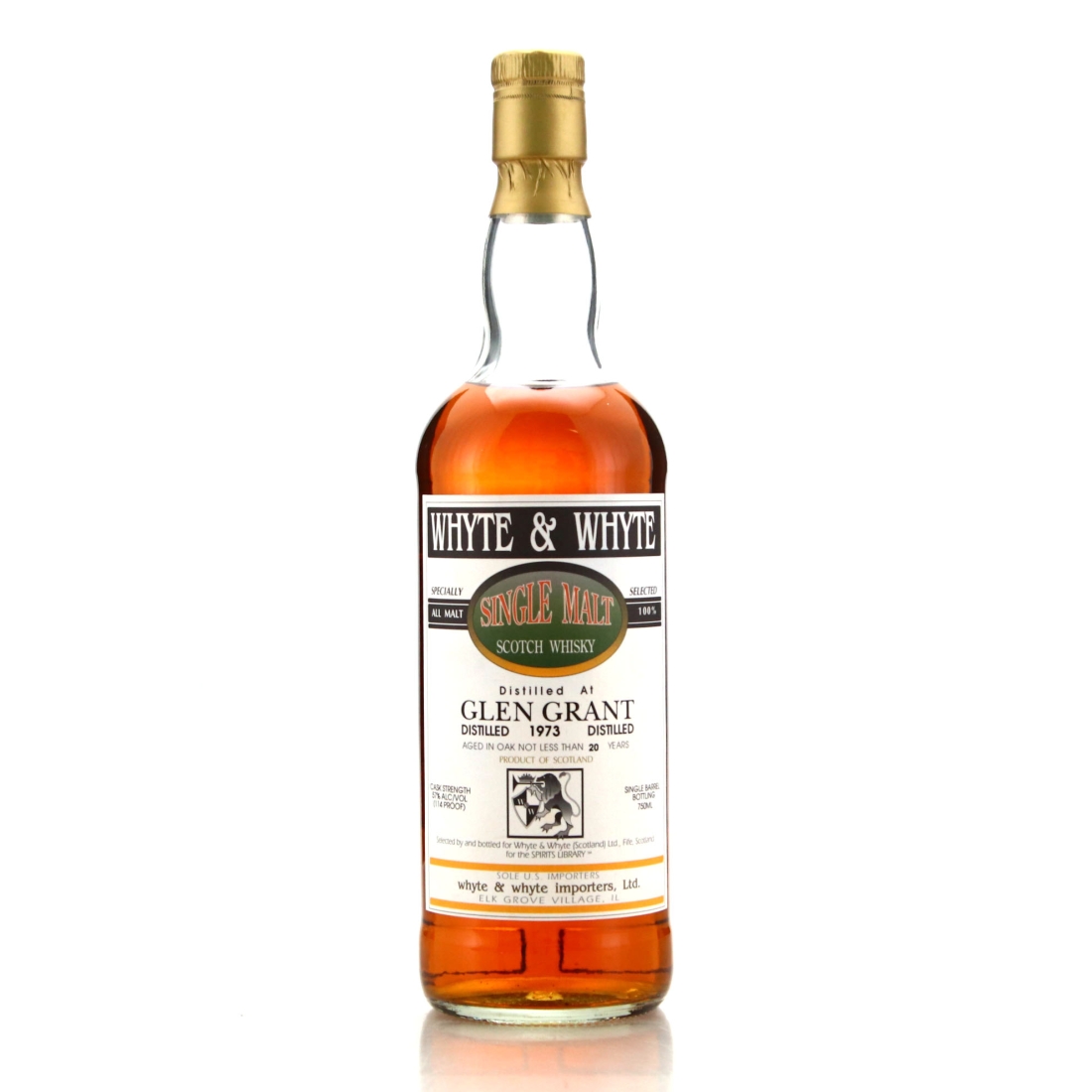 Glen Grant 1973 Whyte and Whyte 20 Year Old 75cl