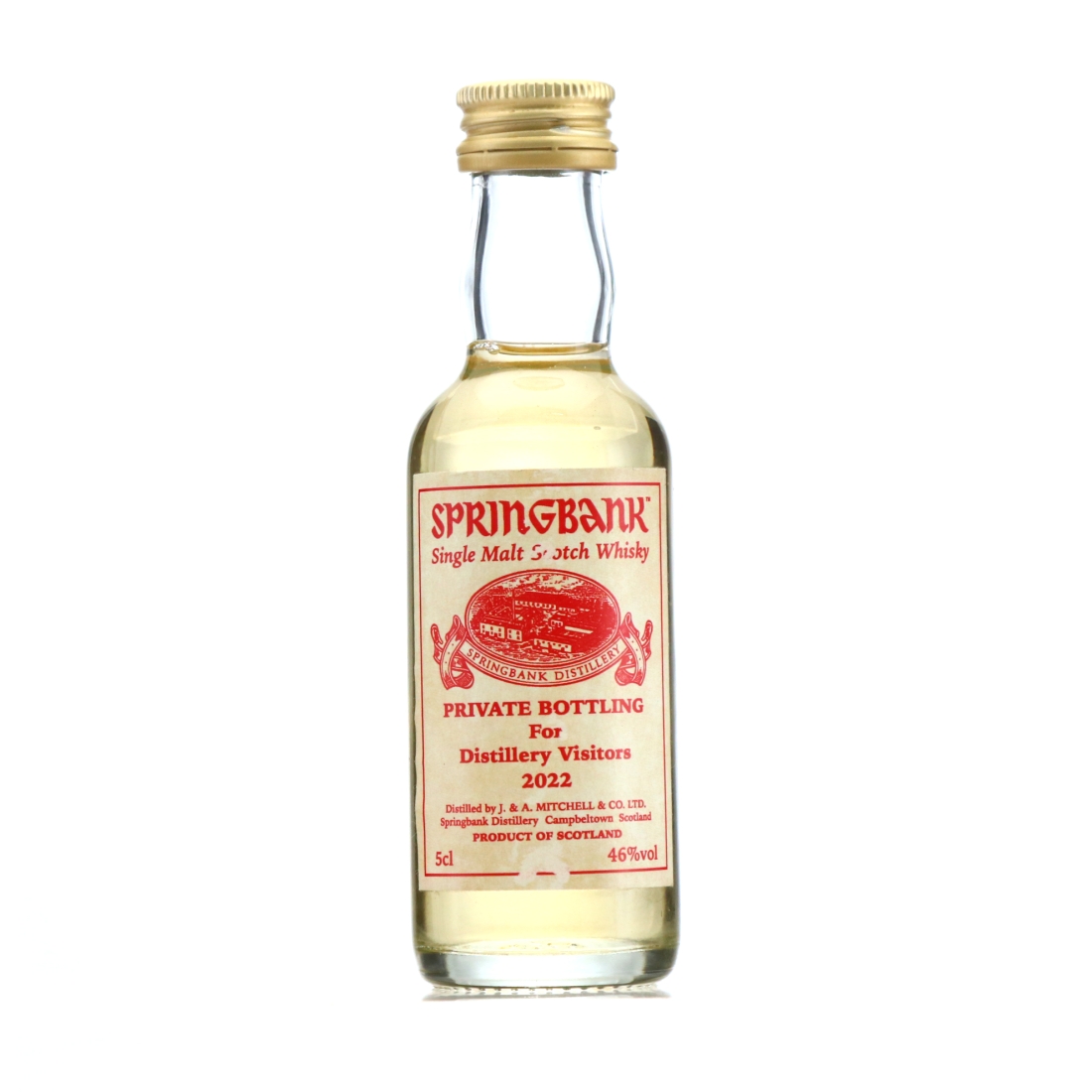 Springbank Distillery Visitors 2022 Miniature