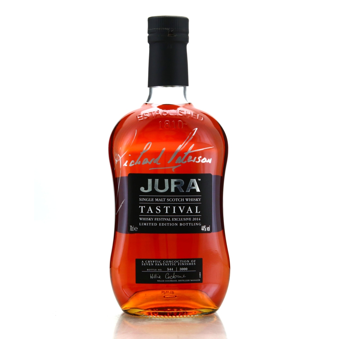 Jura Tastival / Feis Ile  2014 - Signed by Richard Paterson