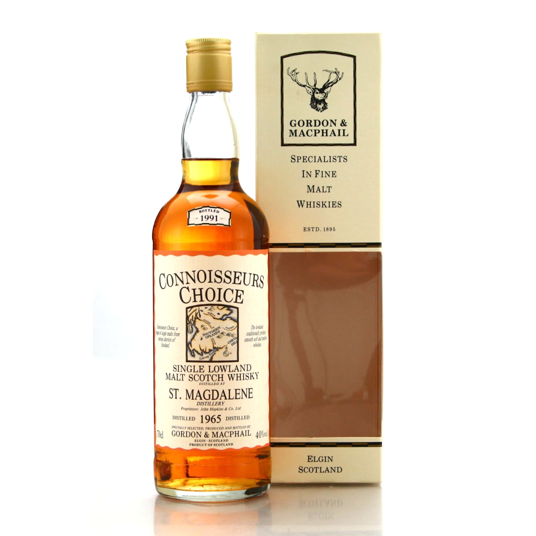 St Magdalene 1965 Gordon and MacPhail bottled 1991