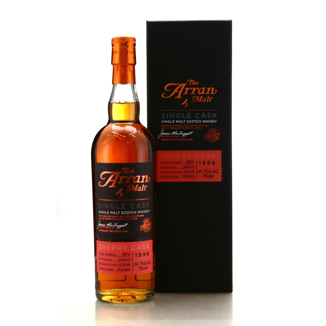 Arran 1996 Single Sherry Cask #1973