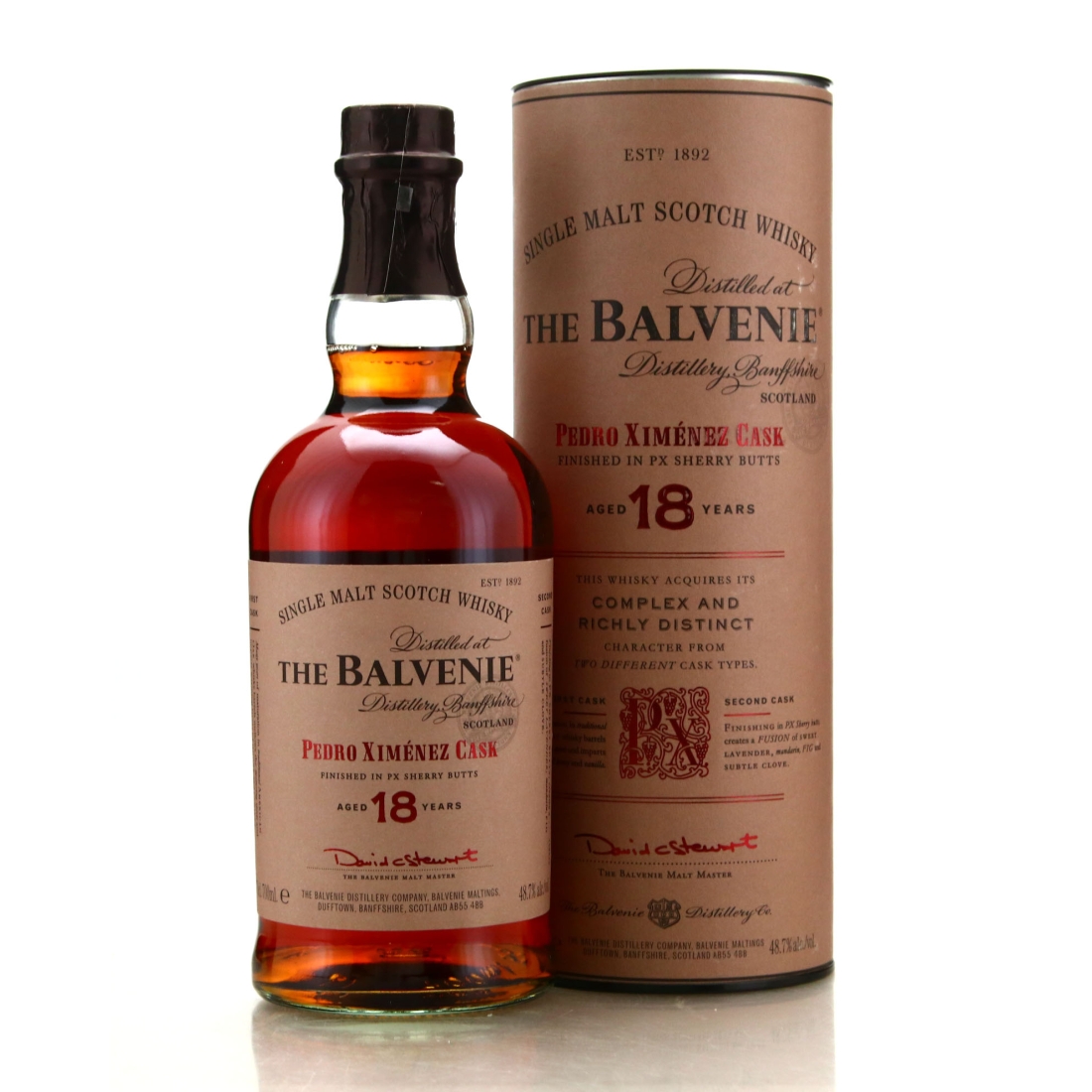 Balvenie 18 Year Old Pedro Ximenez Finish
