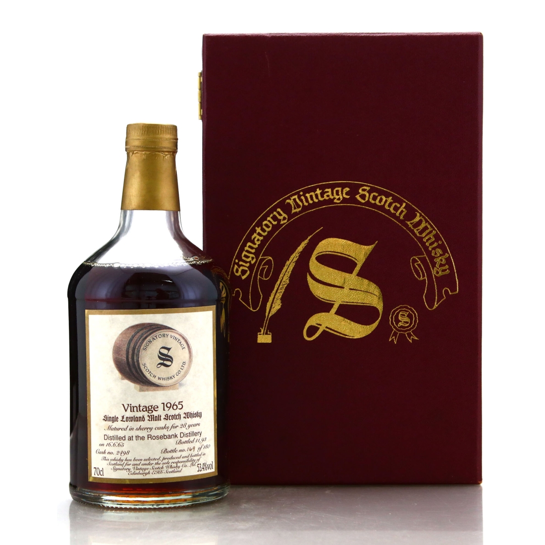 Rosebank 1965 Signatory Vintage 28 Year Old