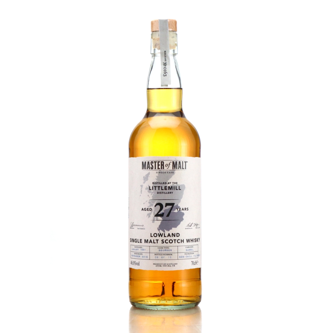 Littlemill 1991 Master of Malt 27 Year Old