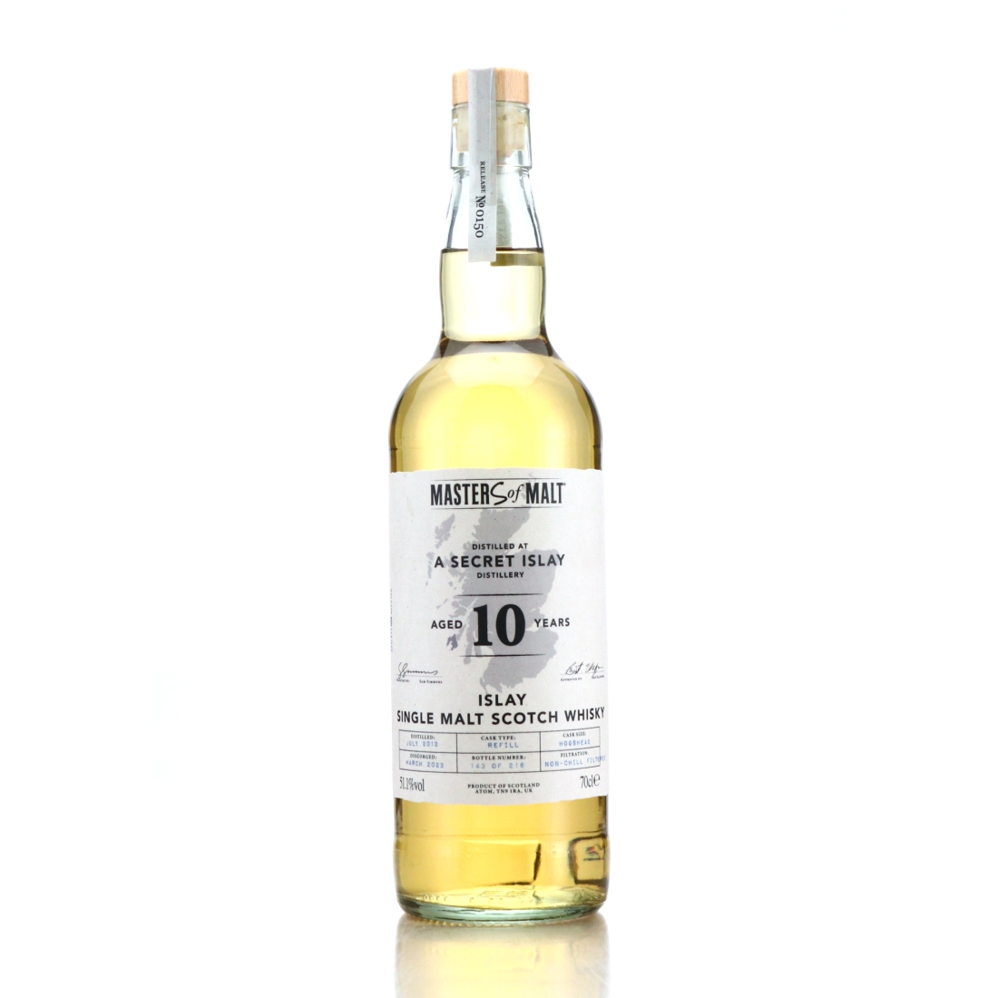 Islay Single Malt 2012 Masters of Malt 10 Year Old / April Fool 2023