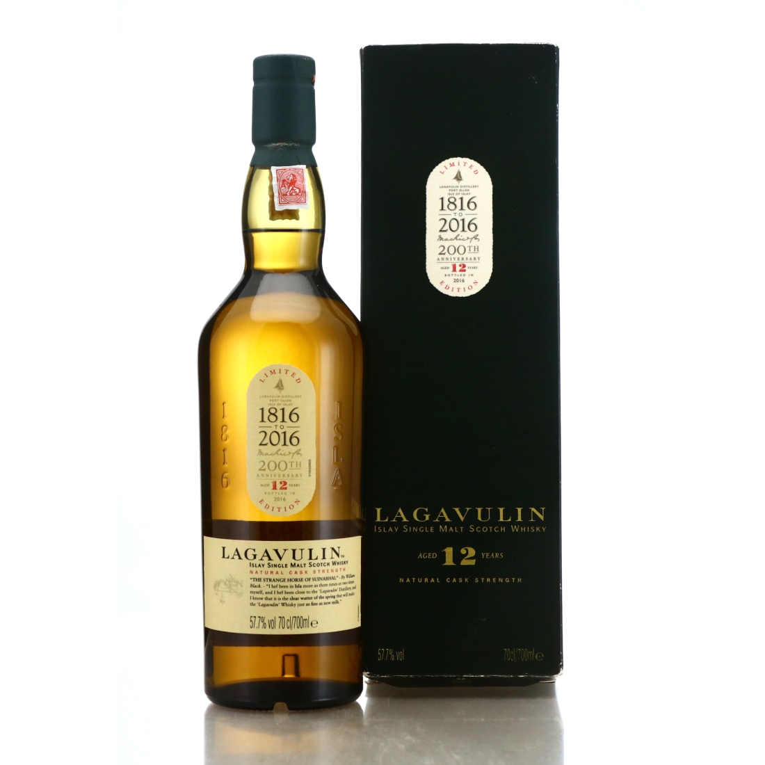 Lagavulin 12 Year Old Cask Strength 2016 Release / Bicentenary Edition