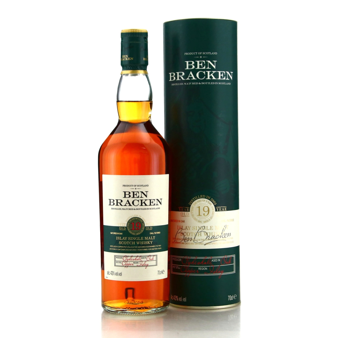 Ben Bracken 2003 19 Year Old Islay Single Malt