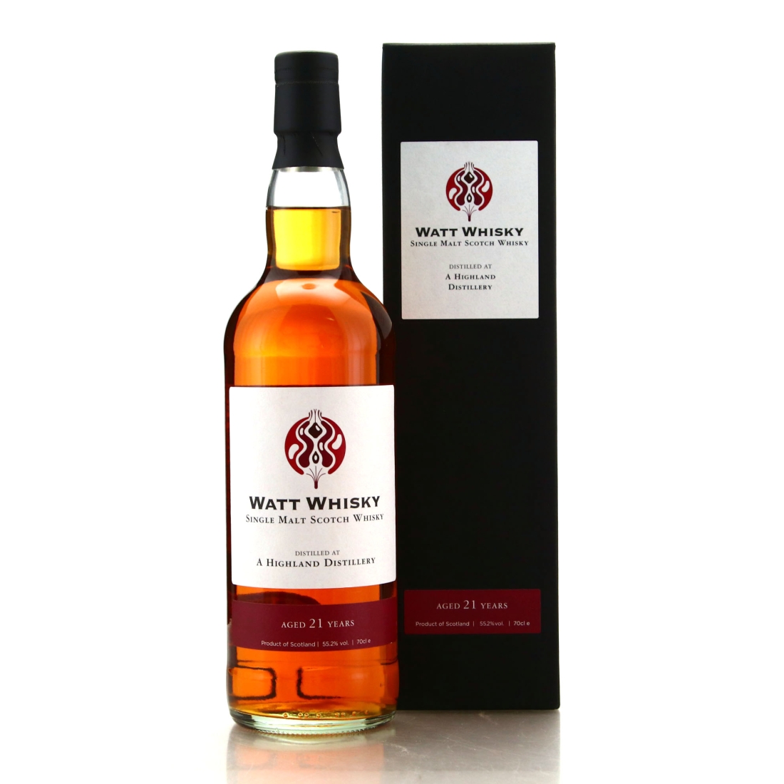 Highland Single Malt 2000 Watt Whisky 21 Year Old