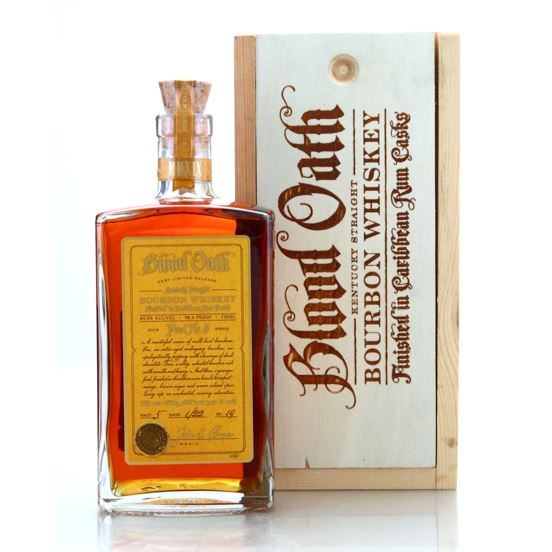 Blood Oath Kentucky Straight Bourbon 2019 / Pact No.5
