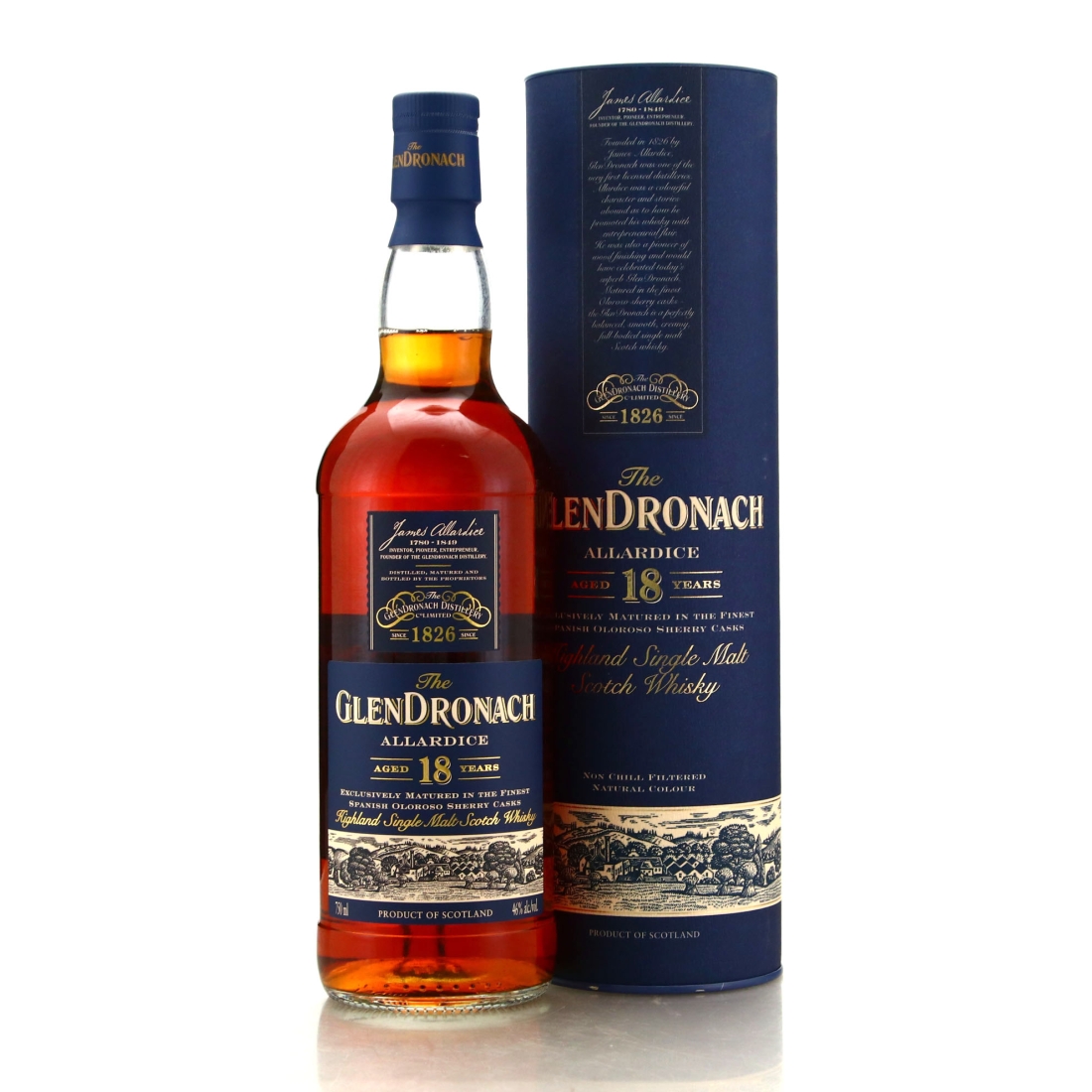 Glendronach 18 Year Old Allardice 2019 Release 75cl / US Import