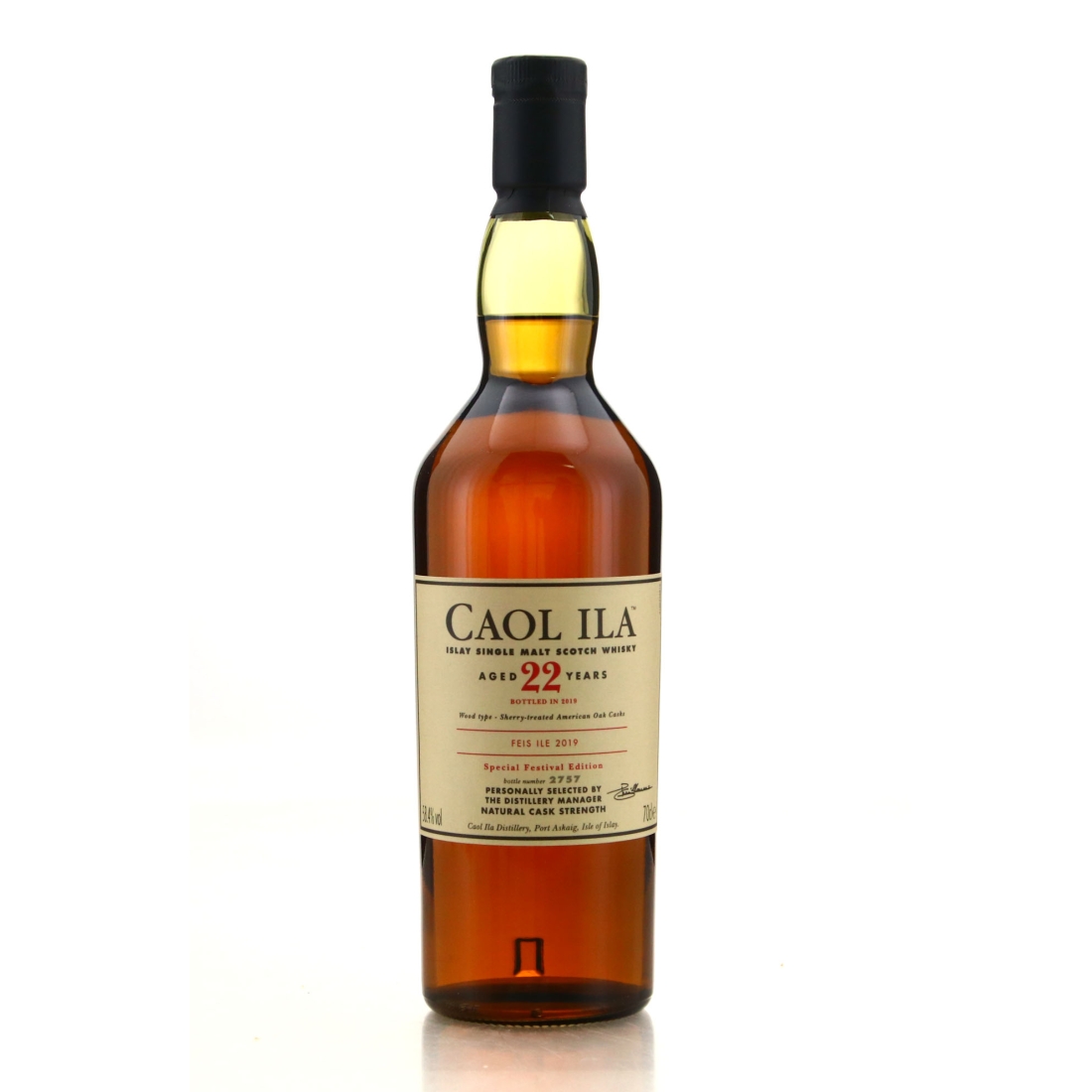 Caol Ila 22 Year Old Cask Strength / Feis Ile 2019