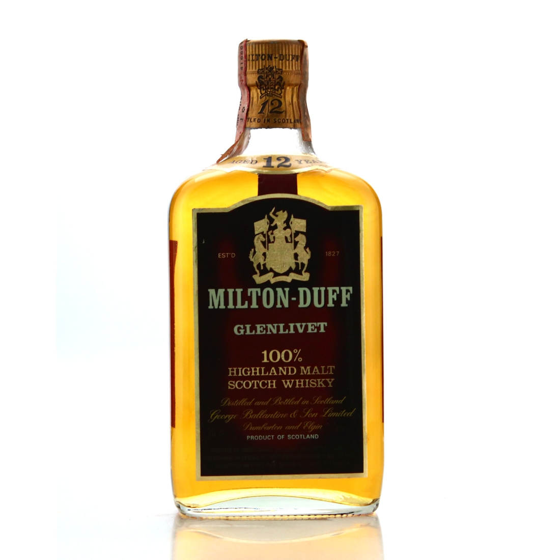 Miltonduff 12 Year Old 1980s