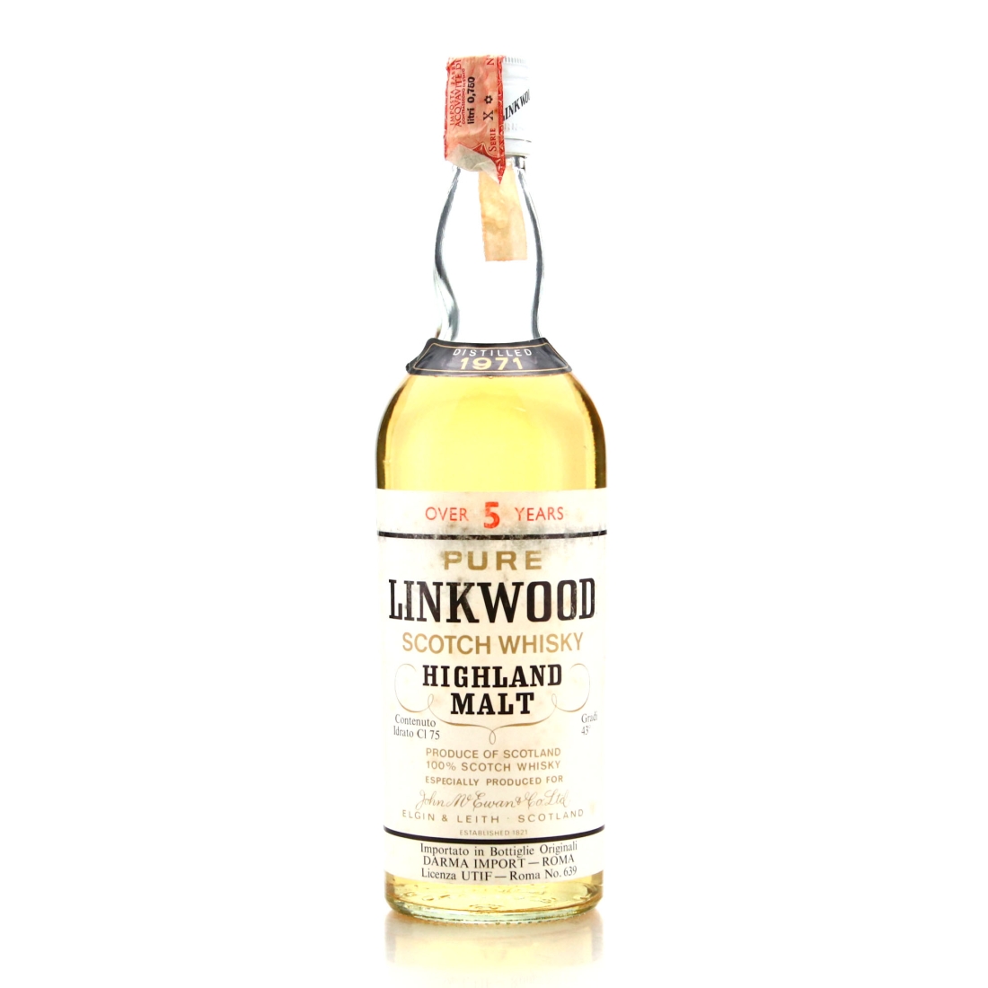 Linkwood 1973 John McEwen 5 Year Old / Darma Import