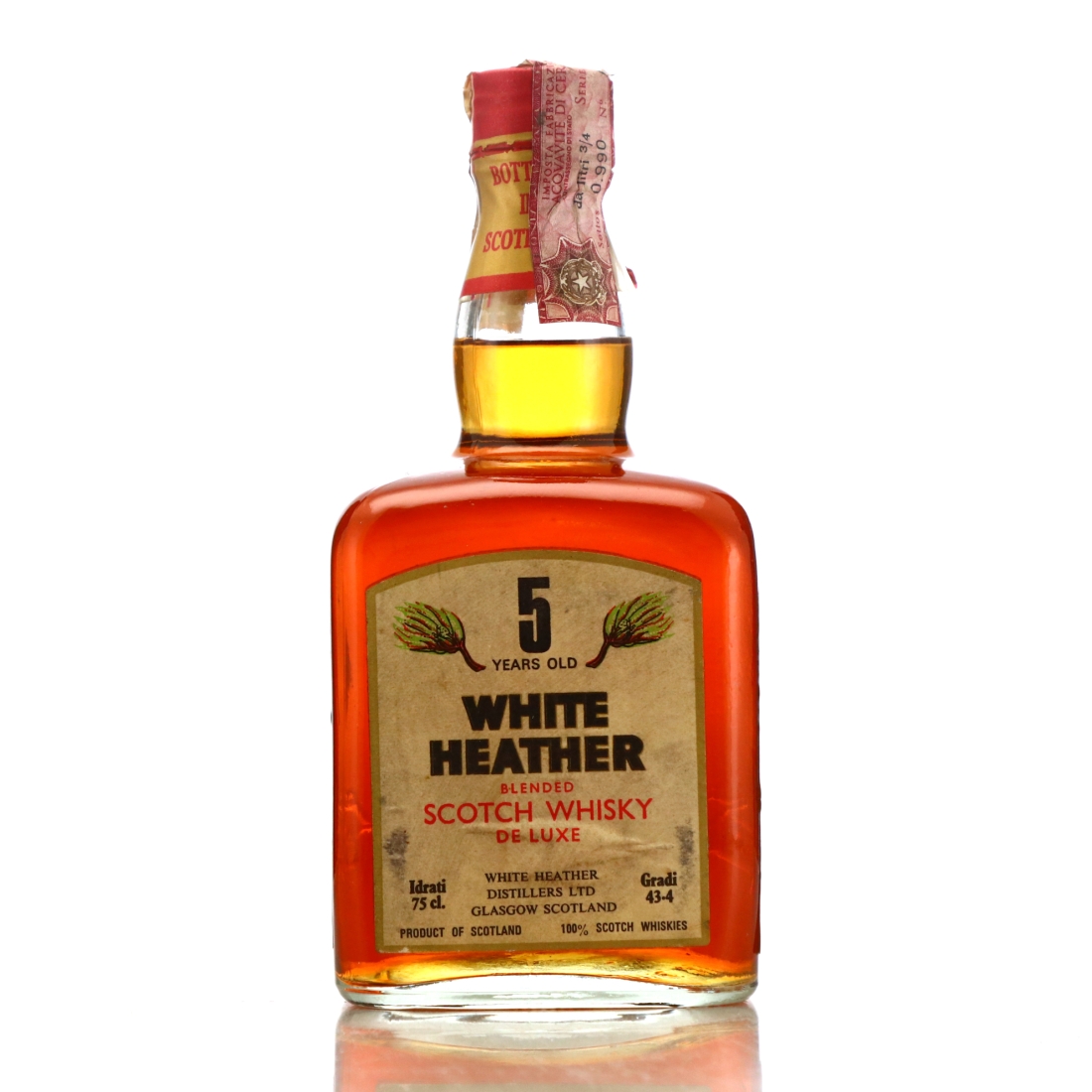 White Heather 5 Year Old 1970s / Rinaldi Import