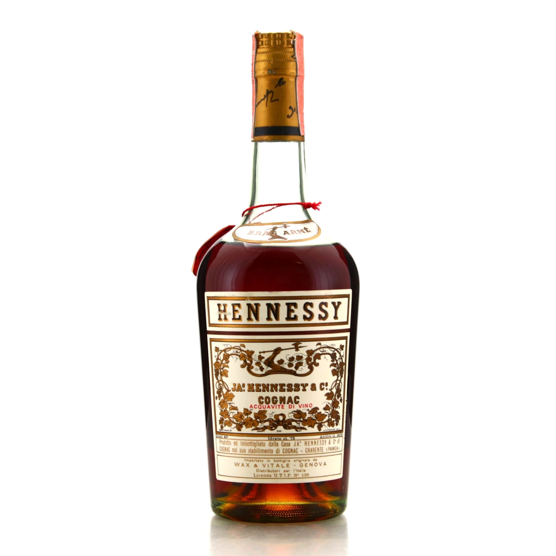 Hennessy Bras Arme Cognac 1970s / Wax & Vitale Import