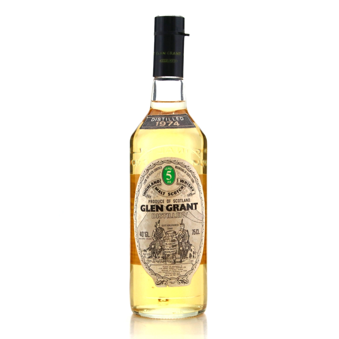 Glen Grant 1974 5 Year Old / Giovinetti Import
