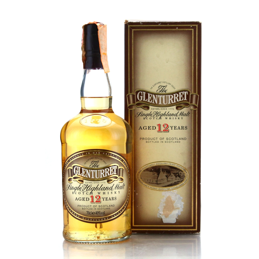 Glenturret 12 Year Old 1980s / Velier Import