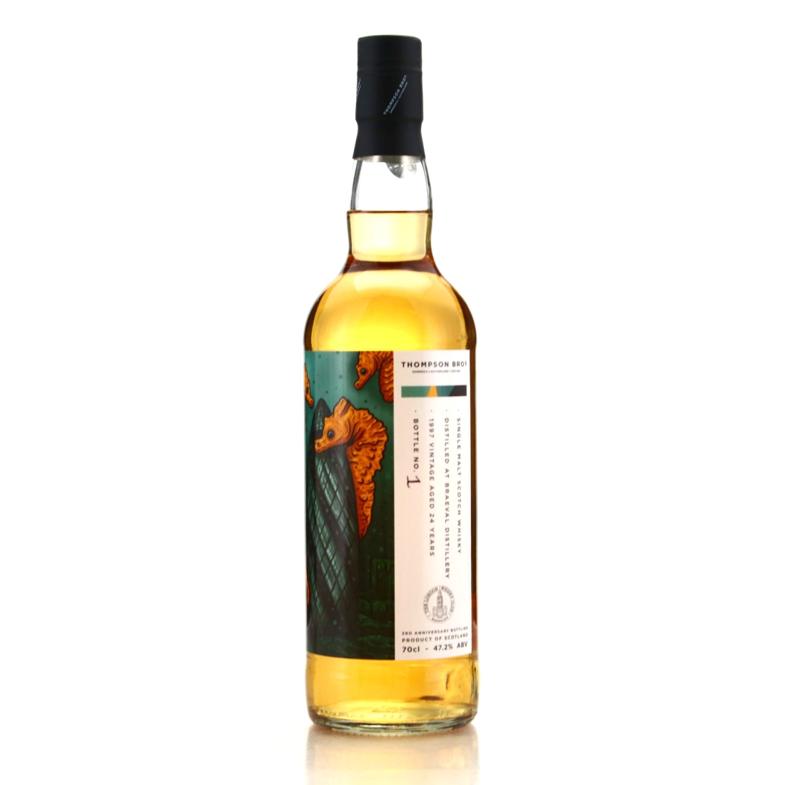 Braeval 1997 Thompson Brothers 24 Year Old / London Whisky Club 3rd Anniversary - Bottle No.1