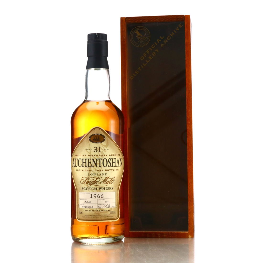 Auchentoshan 1966 Single Sherry Cask 31 Year Old #807