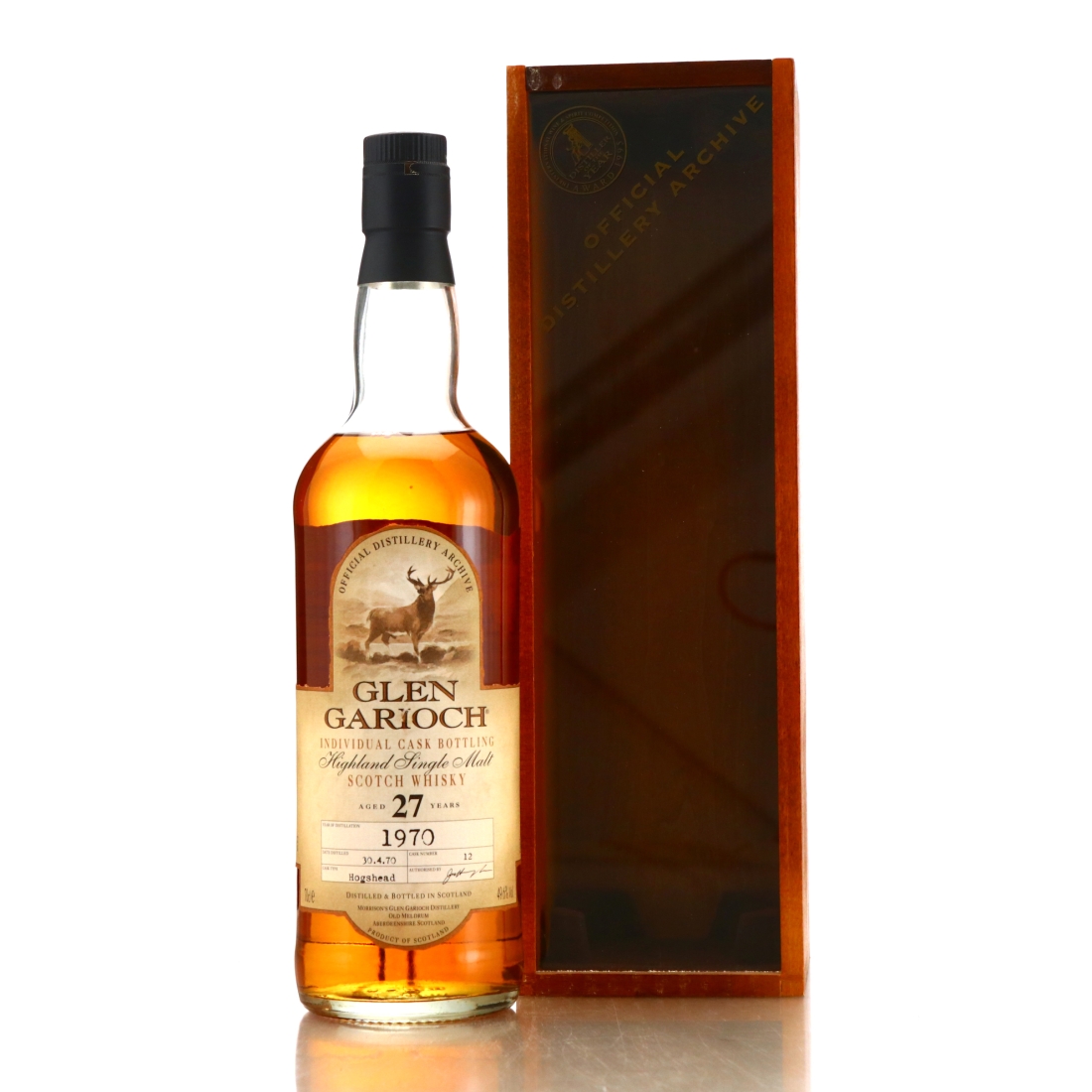Glen Garioch 1970 Single Cask 27 Year Old #12