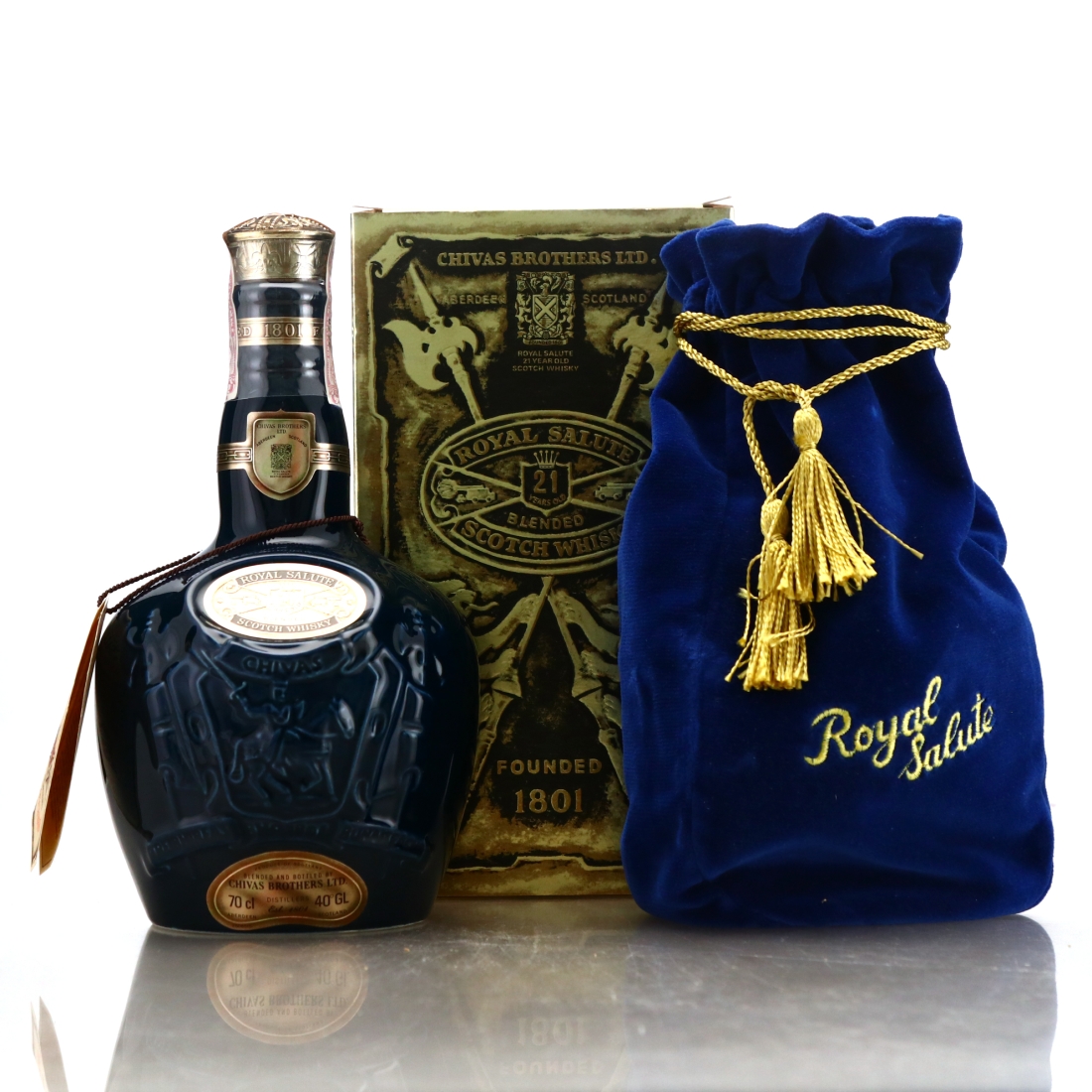 Chivas Royal Salute 21 Year Old Sapphire Flagon