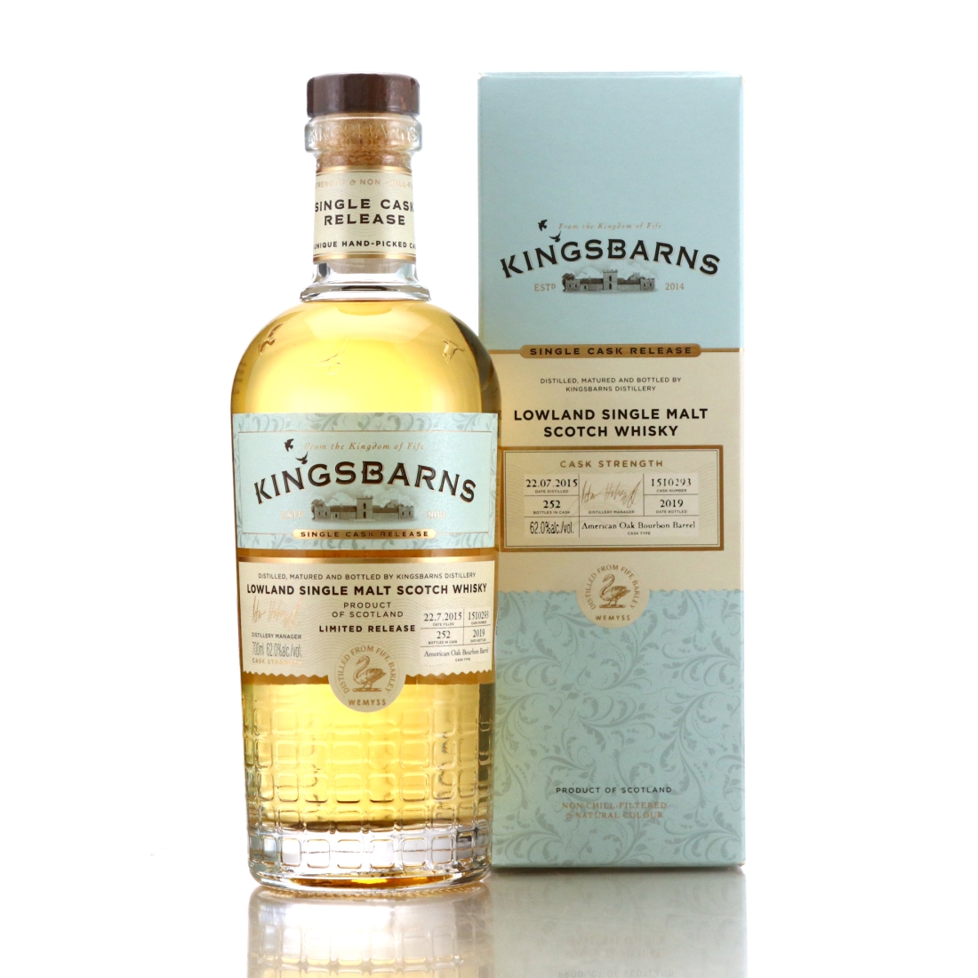 Kingsbarns 2015 Single Cask #1510293
