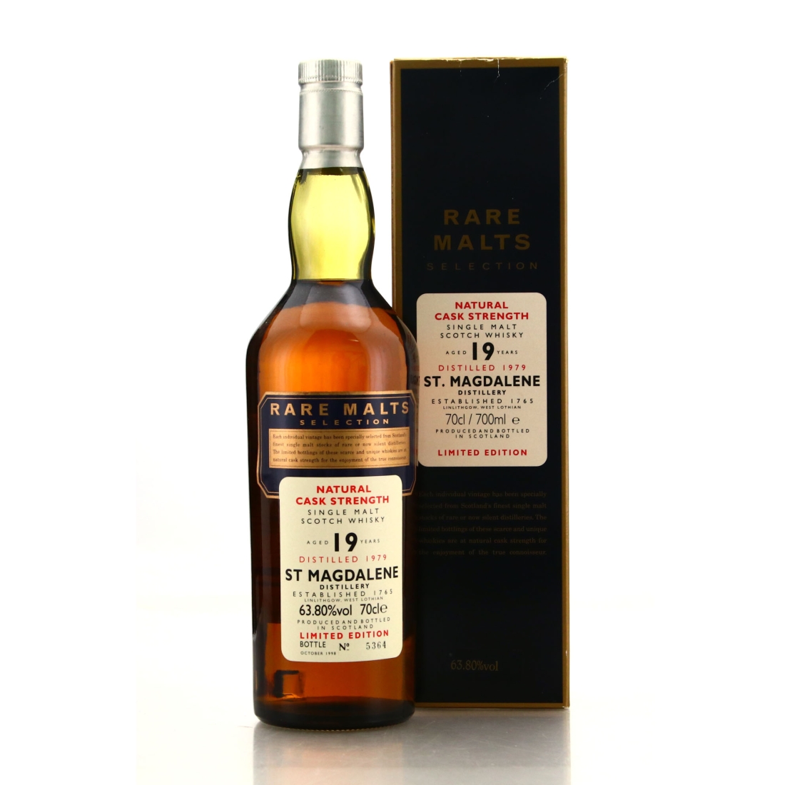 St Magdalene 1979 Rare Malts 19 Year Old / 63.80%