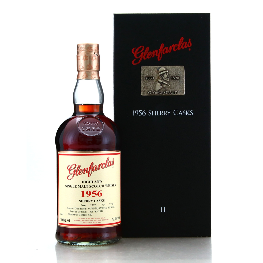 Glenfarclas 1956 Sherry Casks 57 Year Old Collector Series II
